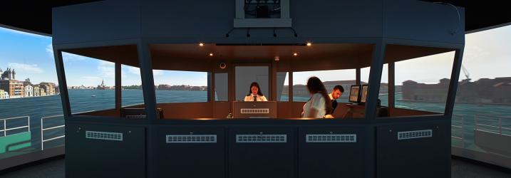 Ship simulator at Riverside Campus Ship simulator at Riverside Campus