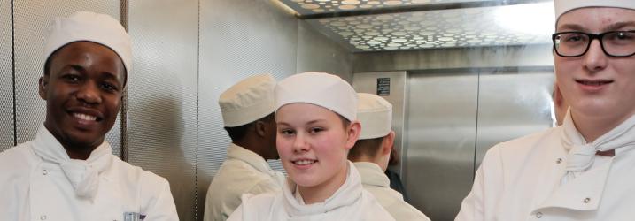 Cookery students Cookery students