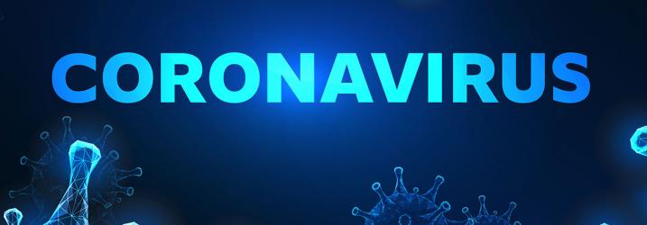 Close up of coronavirus.