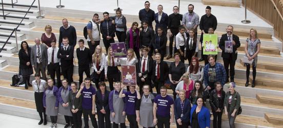 Hospitality Junior Academy pupils Hospitality Junior Academy pupils